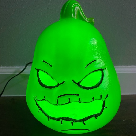 Disney The Nightmare Before Christmas Oogie Boogie Pumpkin Jack-o-lantern 🎃 - Picture 2 of 8